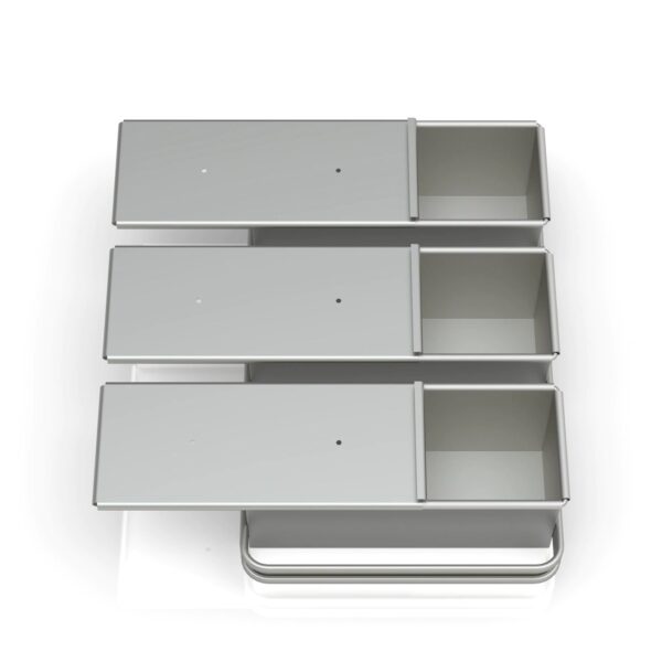 12,5x13x32 см Набор тостовых противень (3 штуки)