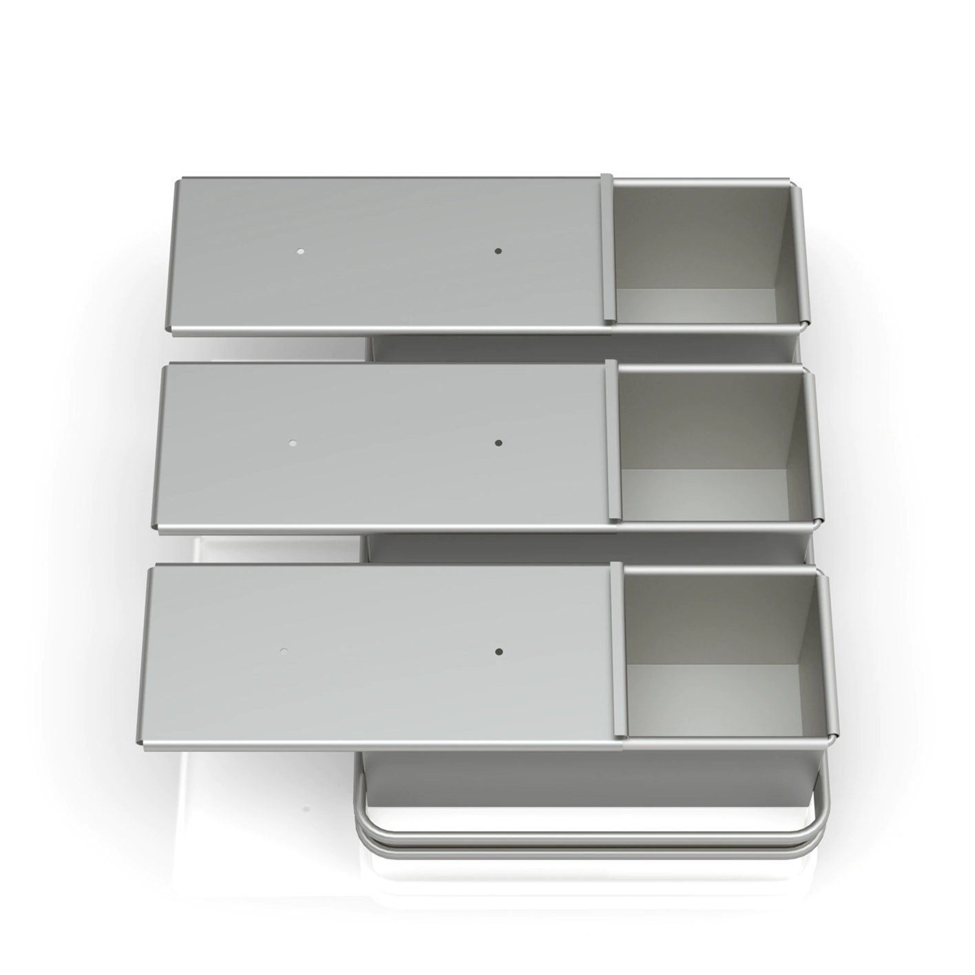 12,5x13x32 см Набор тостовых противень (3 штуки) — изображение 2