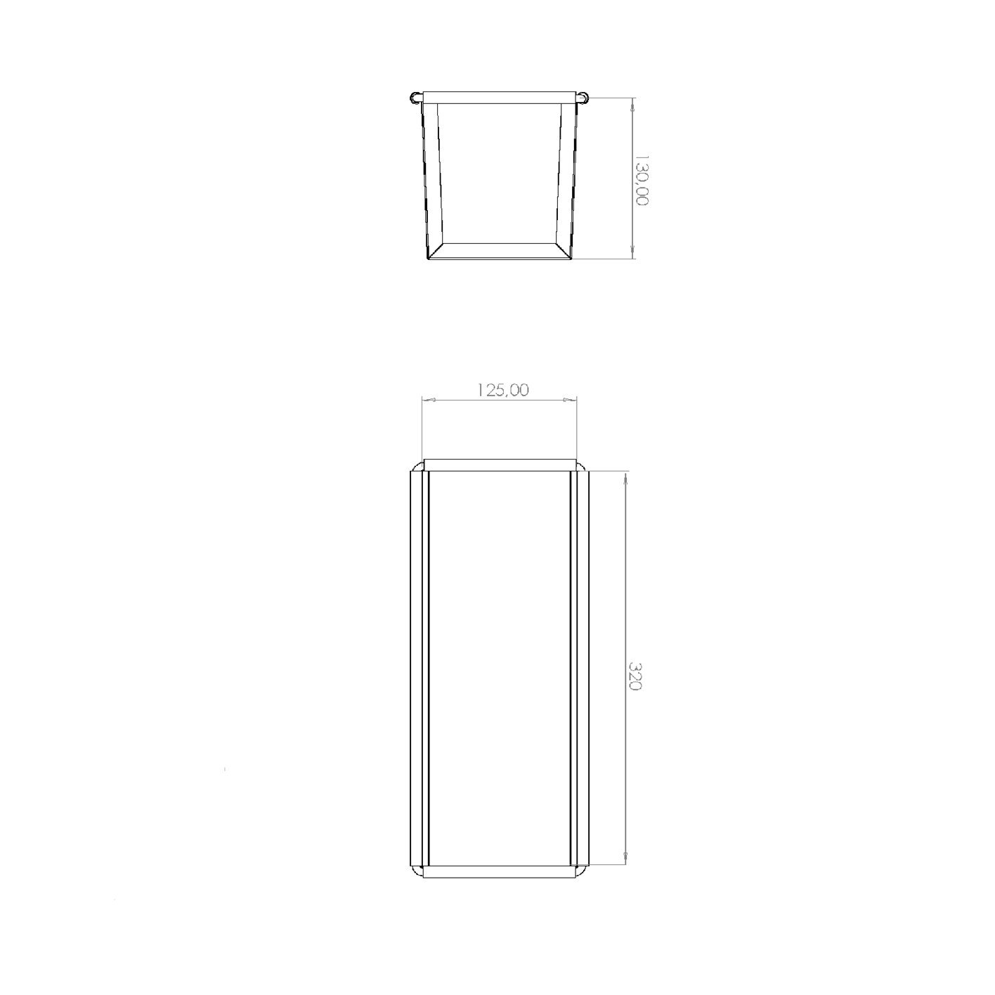 12,5x13x32 см Тостерная противень — изображение 4