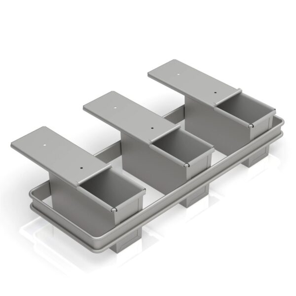 12x8x20 см Набор тостовых противень (3 штуки)