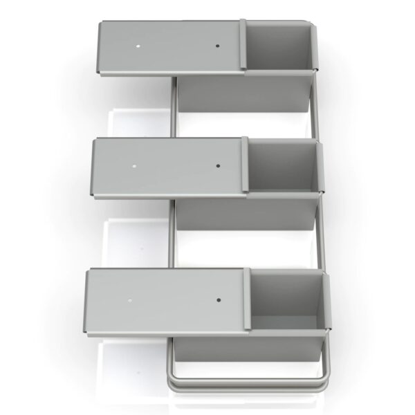 12x8x20 см Набор тостовых противень (3 штуки)