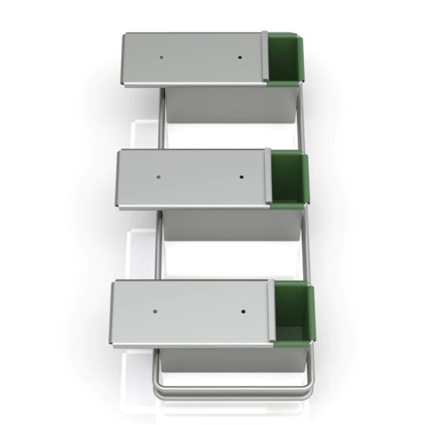 12x8x20 см Набор тостовых противень с покрытием (3 штуки)