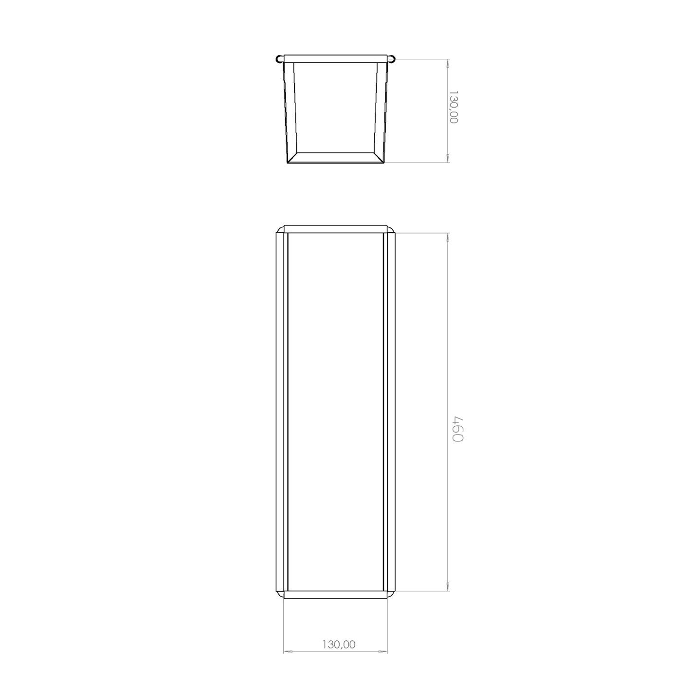 13x13x46 см Тостерная противень — изображение 4