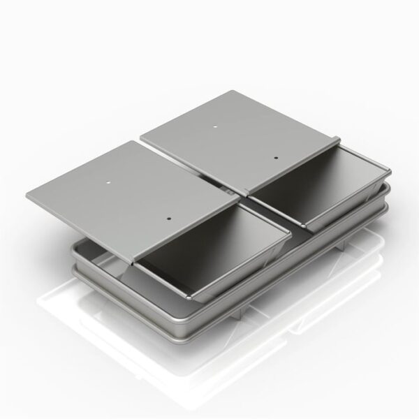 17x12x22 см Набор тостовых противень (2 штуки), треугольная форма