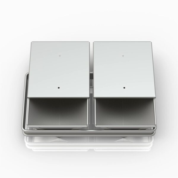 17x12x22 см Набор тостовых противень (2 штуки), треугольная форма