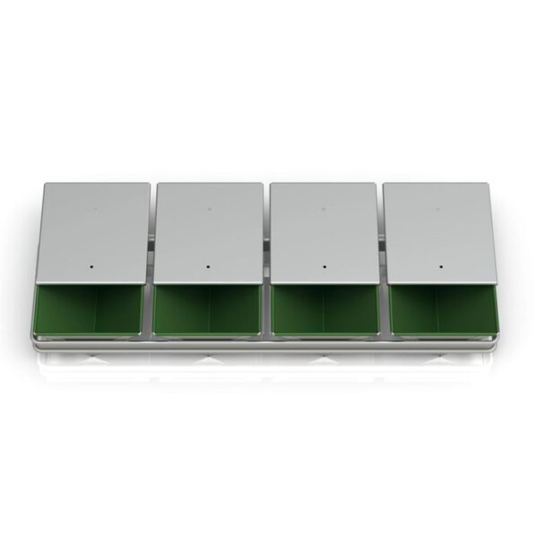 17x12x22 см Набор тостовых противень с покрытием (4 штуки), треугольная форма