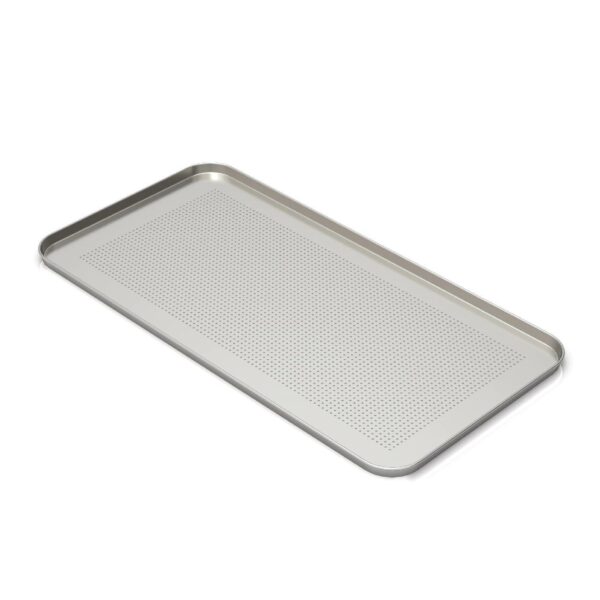 Перфорированный алюминиевый противень 40×80 см