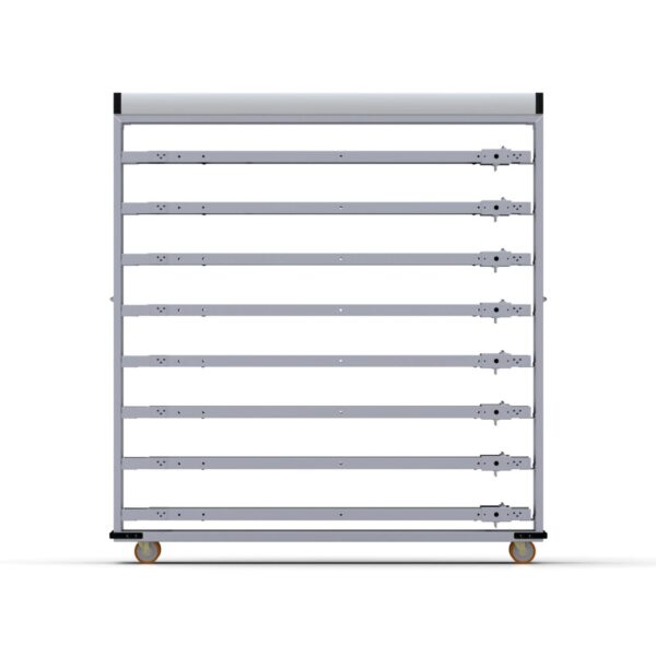 Тележка для паллет закрытого типа 58×120 см