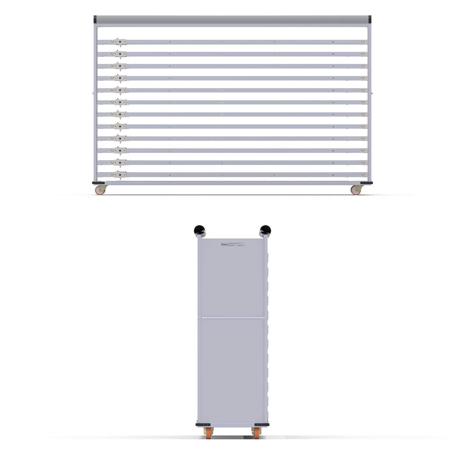Тележка для паллет закрытого типа 58×280 см — изображение 5
