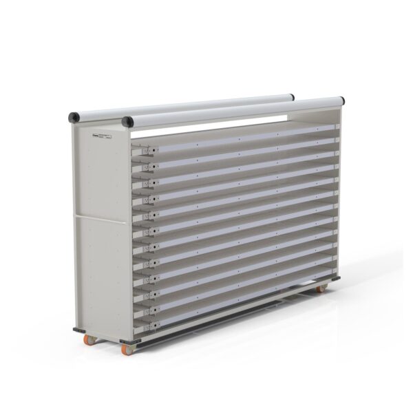 Нержавеющая тележка для паллет закрытого типа 58×280