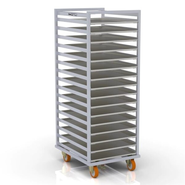 Тележка для жарки 59×80 см (нержавеющая сталь)