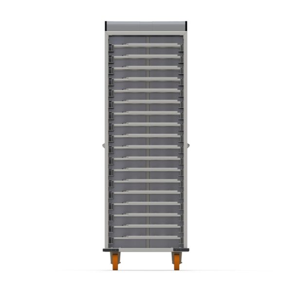 Тележка для переворачивания теста закрытого типа 60×40 см (Patik)