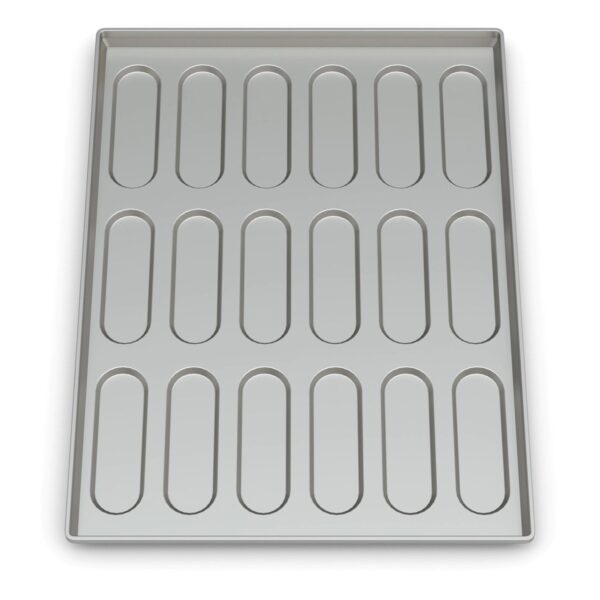 60×80 см Большая Алюминиевая Противень для сэндвичей (Alusi металл)