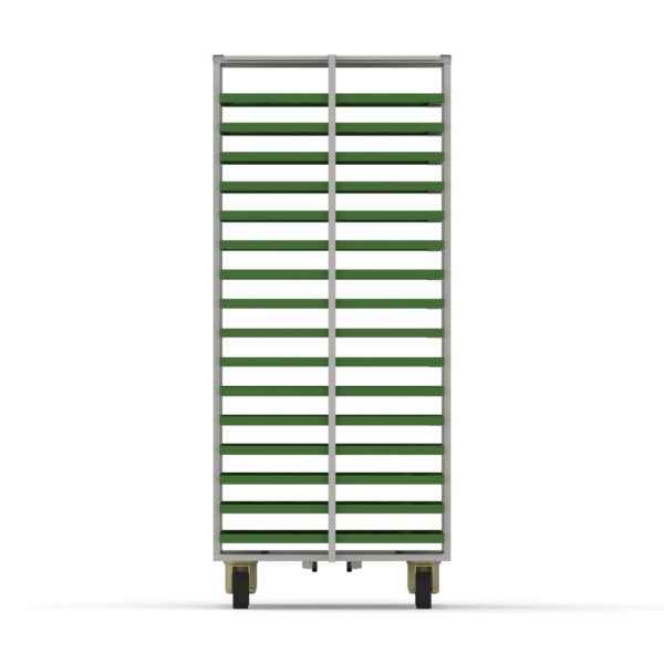 Тележка для жарки 74×98 см для вращающейся печи (нержавеющая сталь)