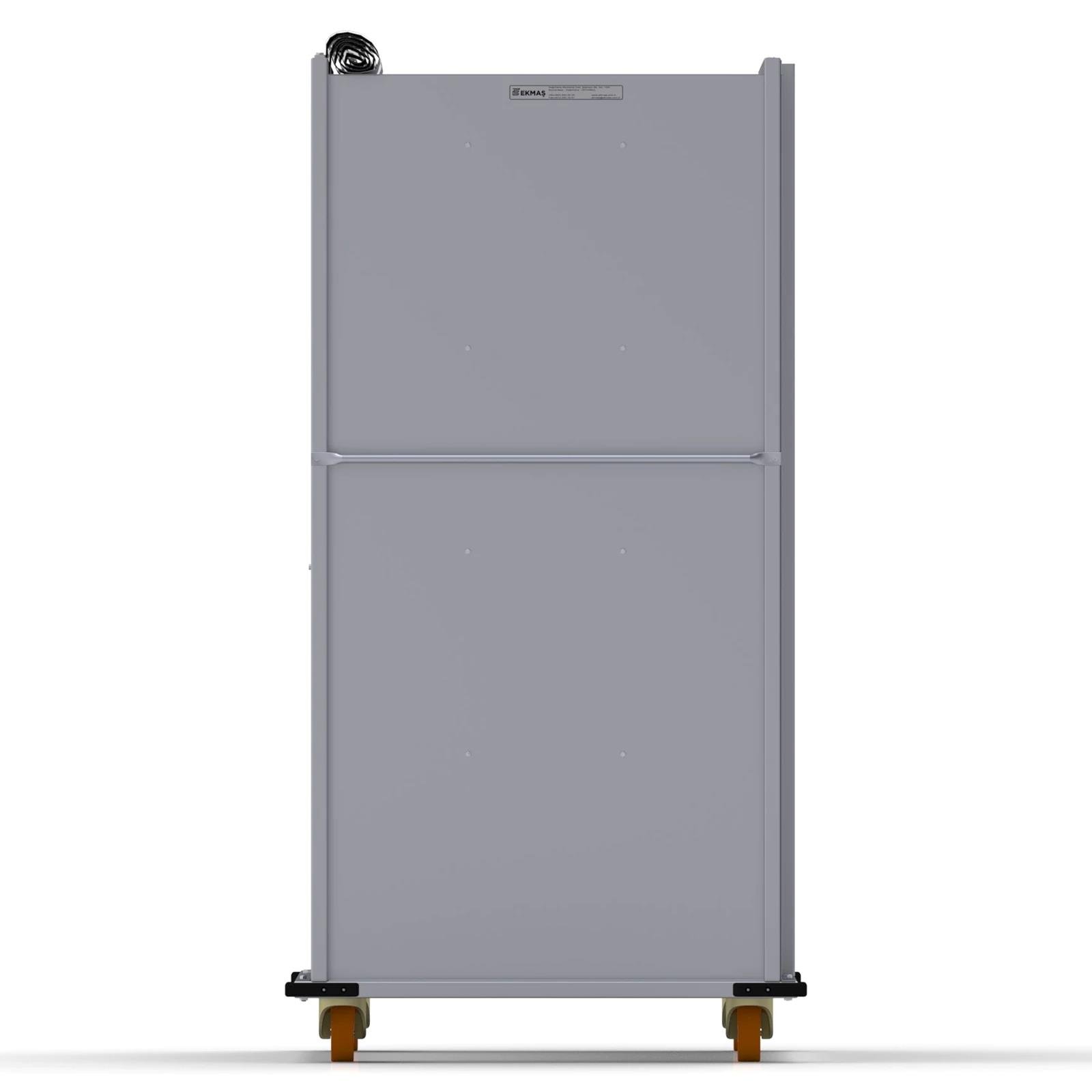 Нержавеющая тележка для деревянных противней закрытого типа 80×180 см — изображение 3