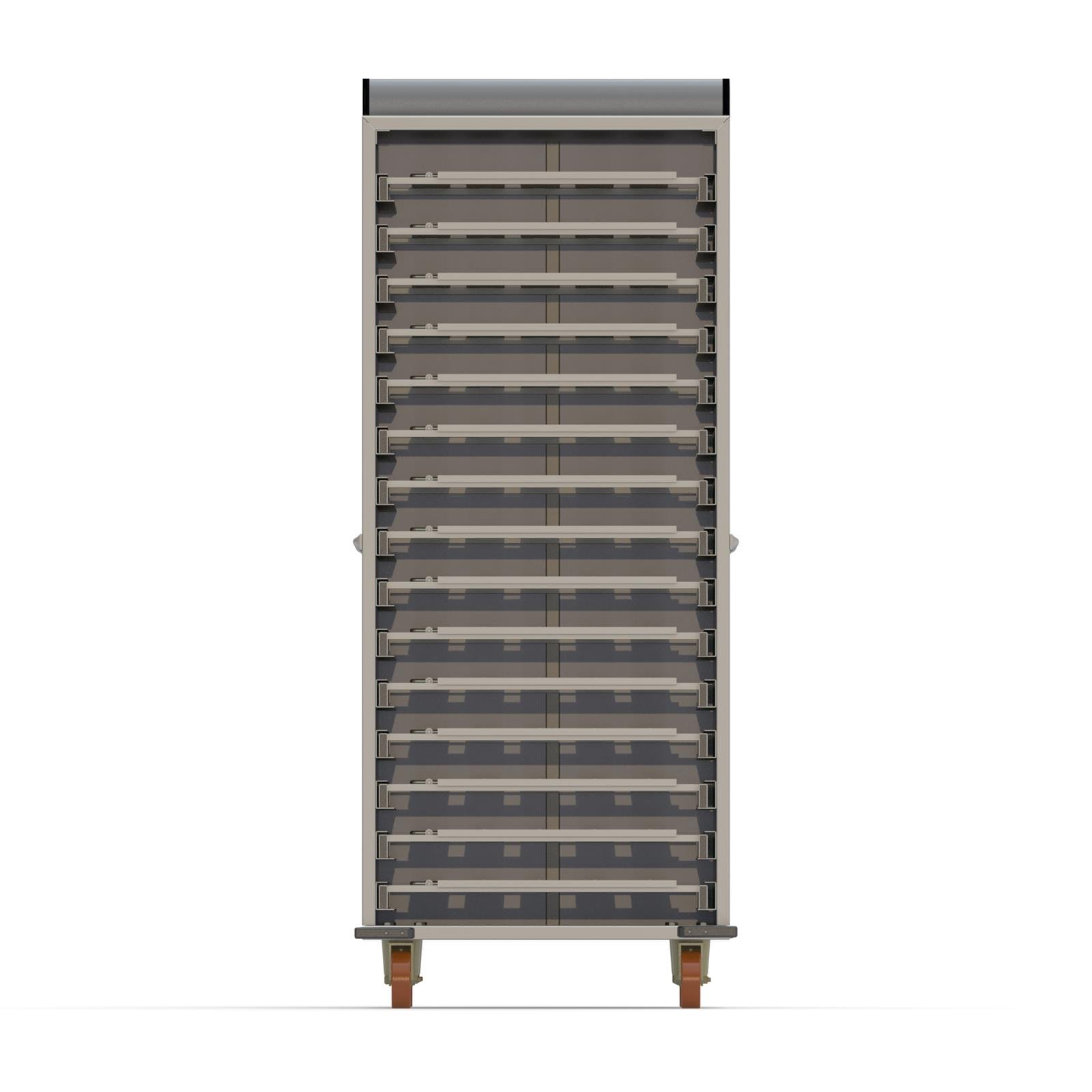 Тележка для переворачивания теста закрытого типа 80×80 см (Patik) — изображение 2