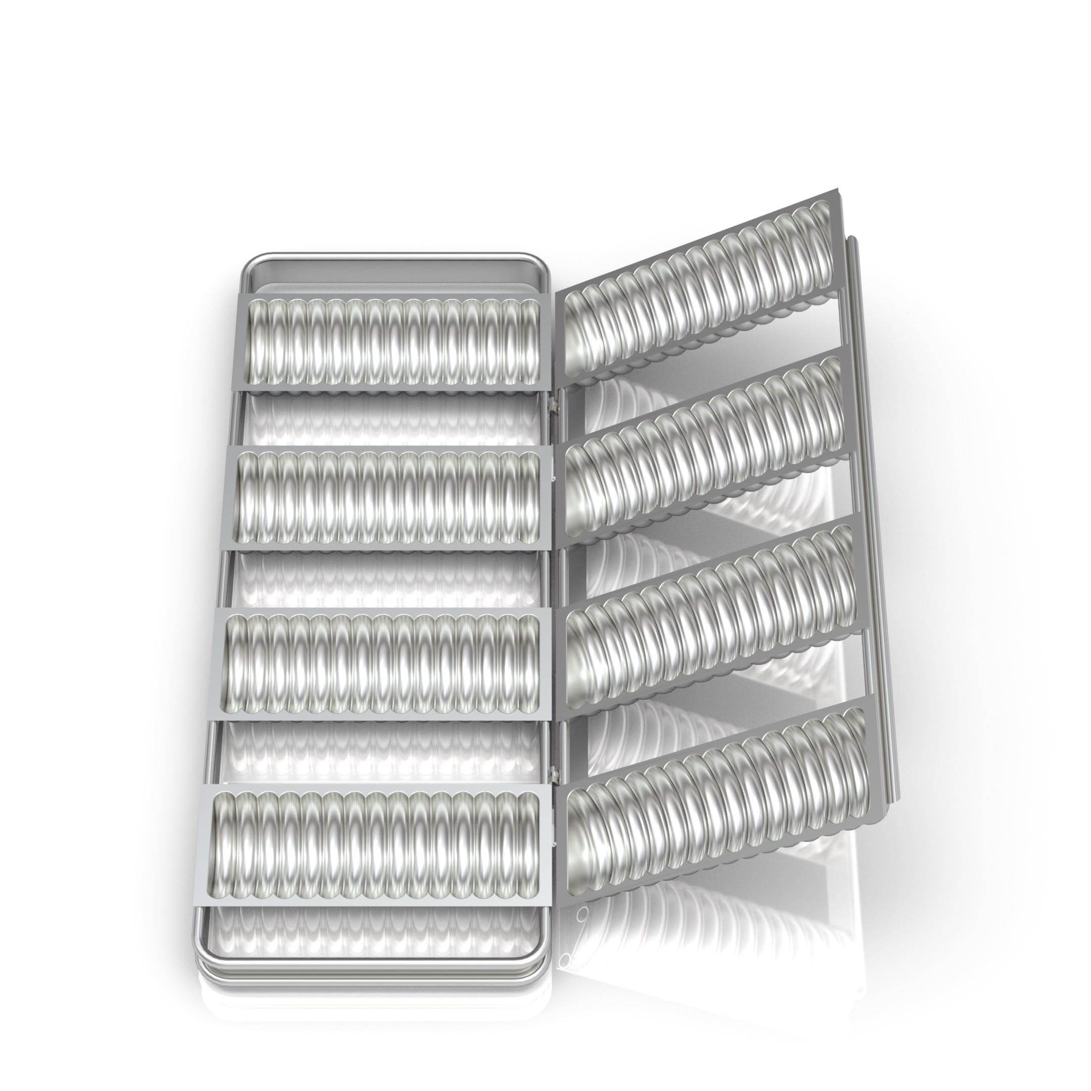 9x4x22 см Рулонная Противень для тостового хлеба (4 штуки в наборе) — изображение 2