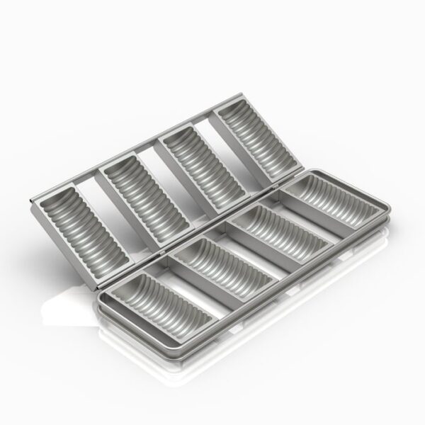 9x4x22 см Рулонная Противень для тостового хлеба (4 штуки в наборе)