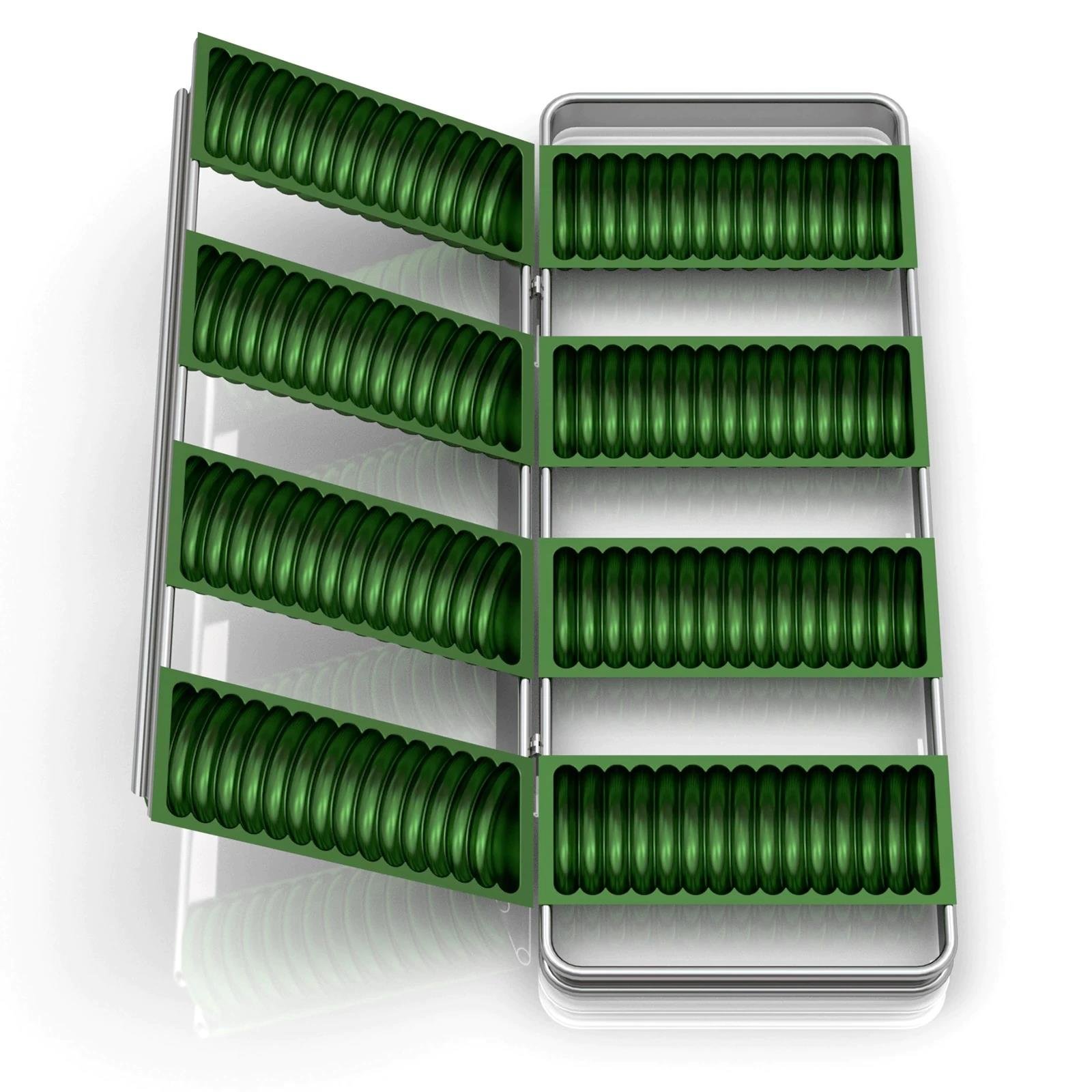 9x4x22 см Рулонная Противень для тостового хлеба с покрытием (4 штуки в наборе) — изображение 2