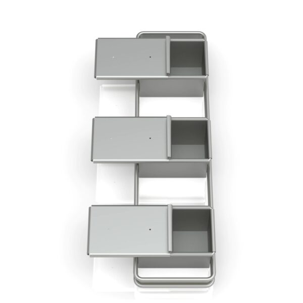 9x9x14 см Набор противень для тостового хлеба (3 штуки)