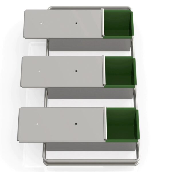 9x9x28 см Тостерная противень с покрытием (3 штуки в наборе)