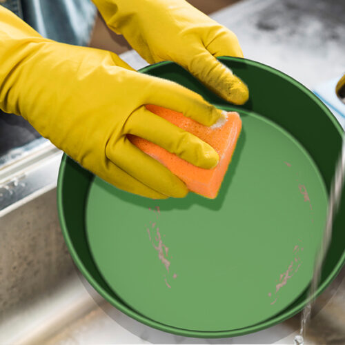 Как очищать промышленные хлебные противни?